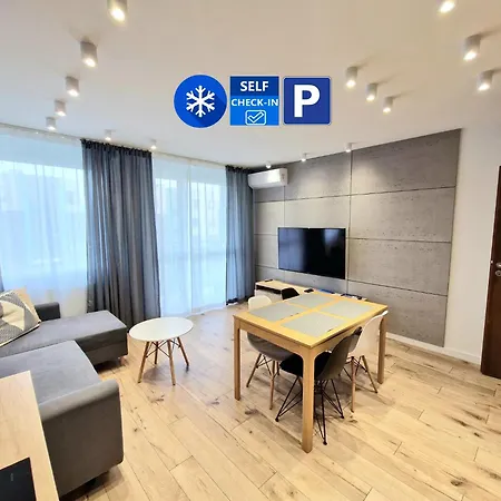 Tesorio - Air Conditioning, Free Parking, Self Check-in - Klimatyzacja, Parking Podziemny W Cenie * Вроцлав